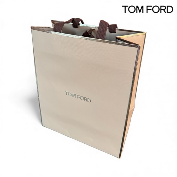 Tom Ford Handbags - Tom Ford Grey Silver/Grey Gift Shopping Paper Tote Bag